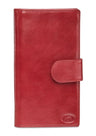 Mancini EQUESTRIAN-2 Collection Classic Passport / Travel Organizer - Red