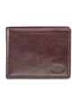 Mancini EQUESTRIAN-2 Men`s RFID Secure Billfold with Removable Passcase - Brown