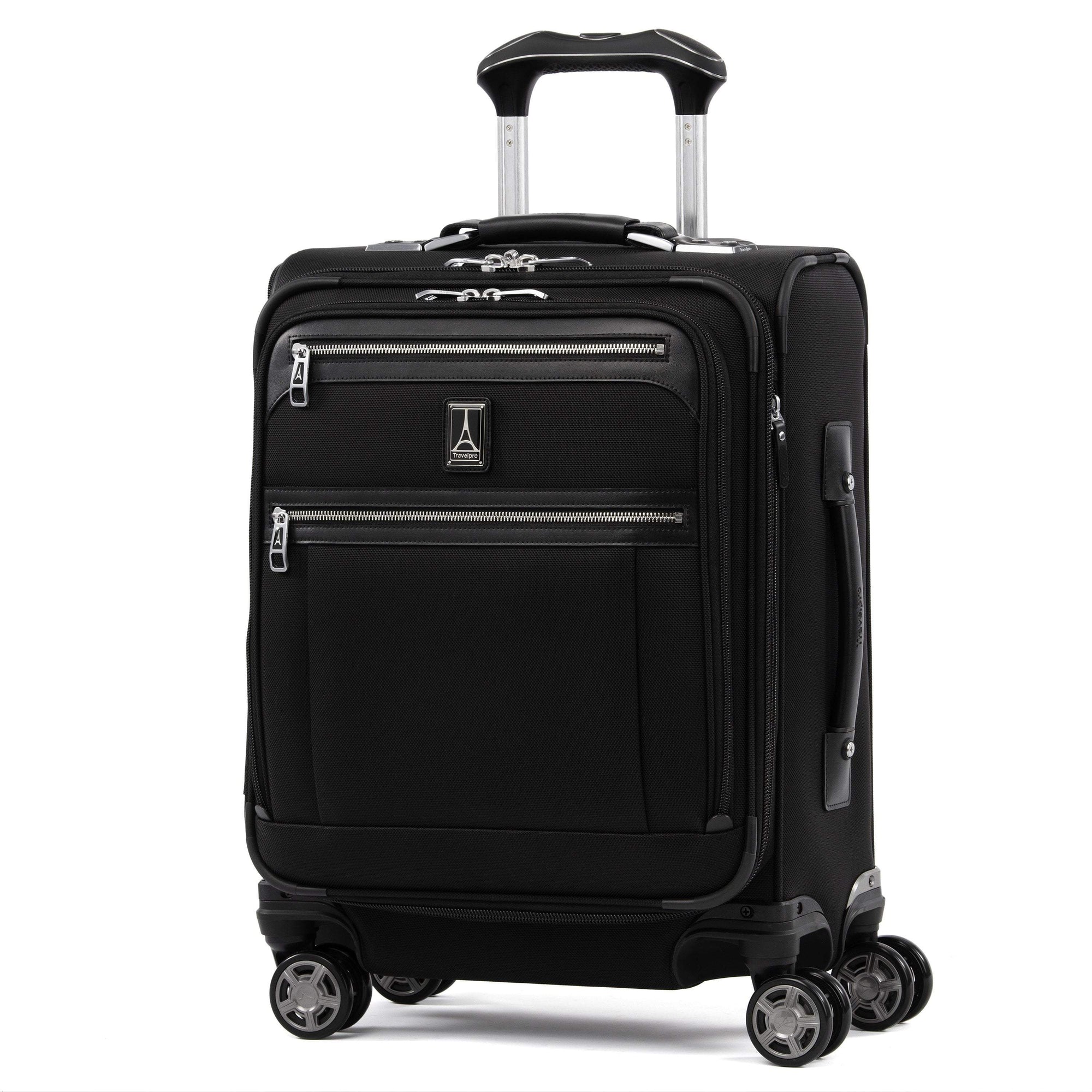 Travelpro Platinum Elite International Expandable Carry-On Spinner Luggage - Shadow Black
