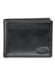 Mancini EQUESTRIAN-2 Men`s RFID Secure Wallet with Removable Passcase and Coin Pocket - Black