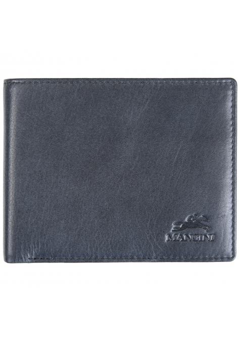 Mancini BELLAGIO RFID Billfold With Coin Pocket - Black