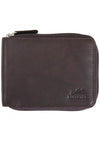 Mancini MONTERREY Men’s Zippered Wallet With Removable Passcase - Brown