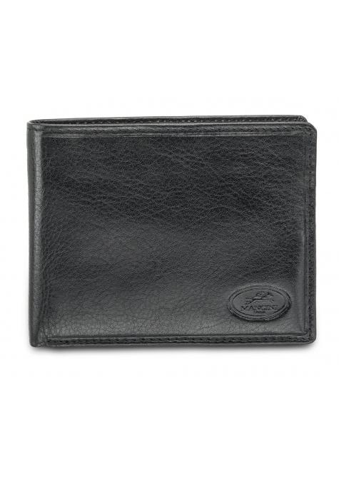 Mancini EQUESTRIAN-2 Men`s RFID Secure Billfold with Removable Passcase - Black