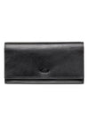 Mancini EQUESTRIAN-2 Ladies' RFID Secure Trifold Checkbook Wallet - Black