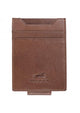 Mancini BELLAGIO Magnetic RFID Bill Clip - Brown