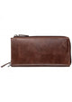 Mancini CASABLANCA Ladies` RFID Secure Trifold Wallet - Brown