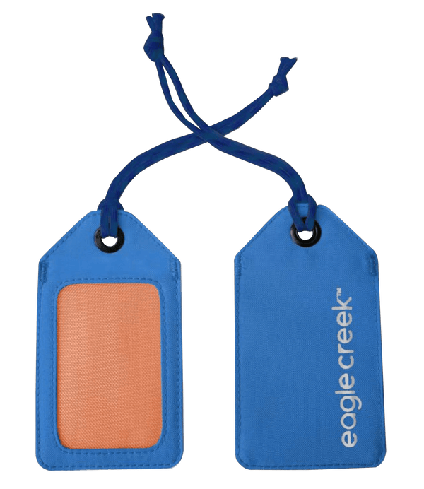 Eagle Creek Reflective Luggage Tag - Aizome Blue