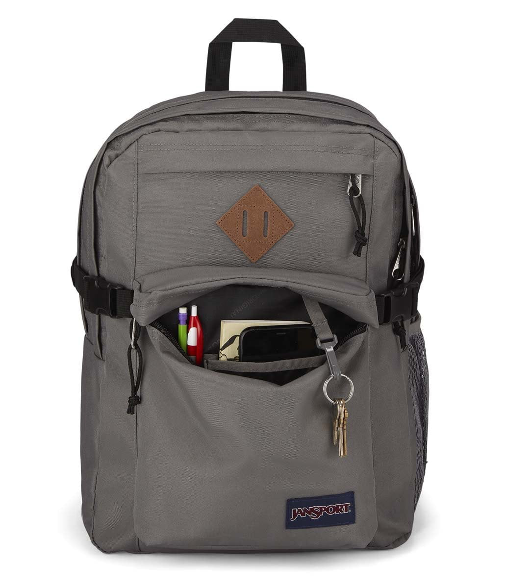 Jansport Backpacks Graphite Grey JanSport Main Campus Backpack - Graphite Grey