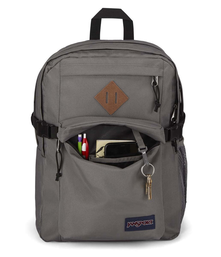Jansport Backpacks Graphite Grey JanSport Main Campus Backpack - Graphite Grey