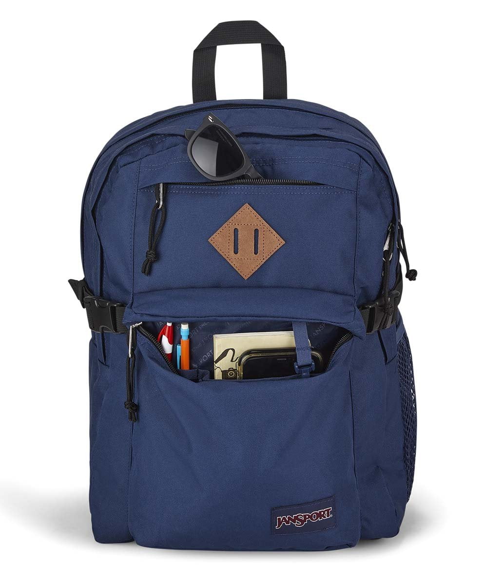 Jansport Backpacks Navy JanSport Main Campus Backpack - Navy