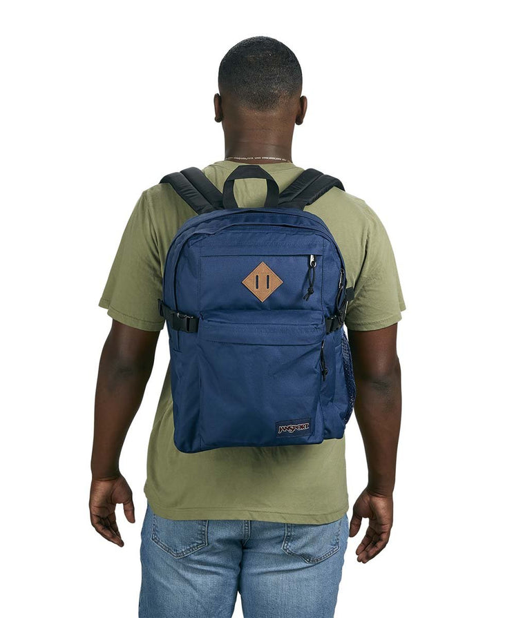 Jansport Backpacks Navy JanSport Main Campus Backpack - Navy
