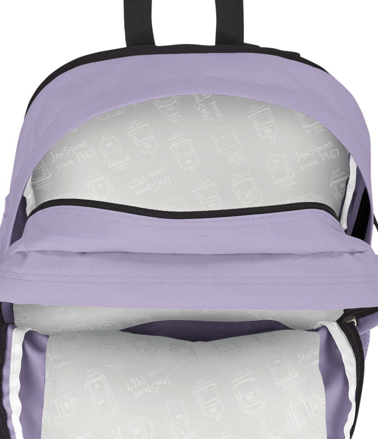 Jansport Backpacks Pastel Lilac JanSport Main Campus Backpack - Pastel Lilac