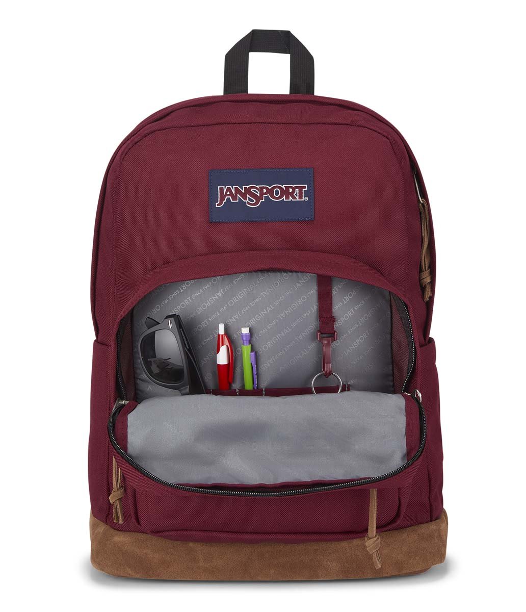 Jansport Backpacks Russett Red JanSport Right Pack Backpack - Russett Red