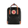 Fjallraven Kanken Rainbow Mini Backpack - Black-Rainbow Pattern