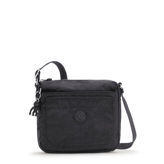 Kipling Cross-Body Bag Black Noir Kipling Sebastian Crossbody Bag - Black Noir