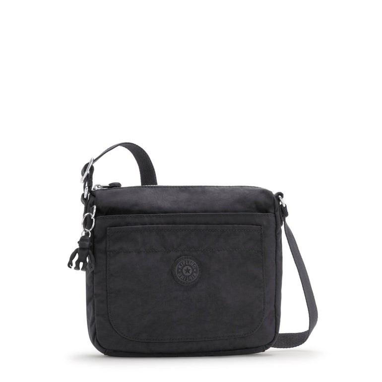 Kipling Cross-Body Bag Black Noir Kipling Sebastian Crossbody Bag - Black Noir