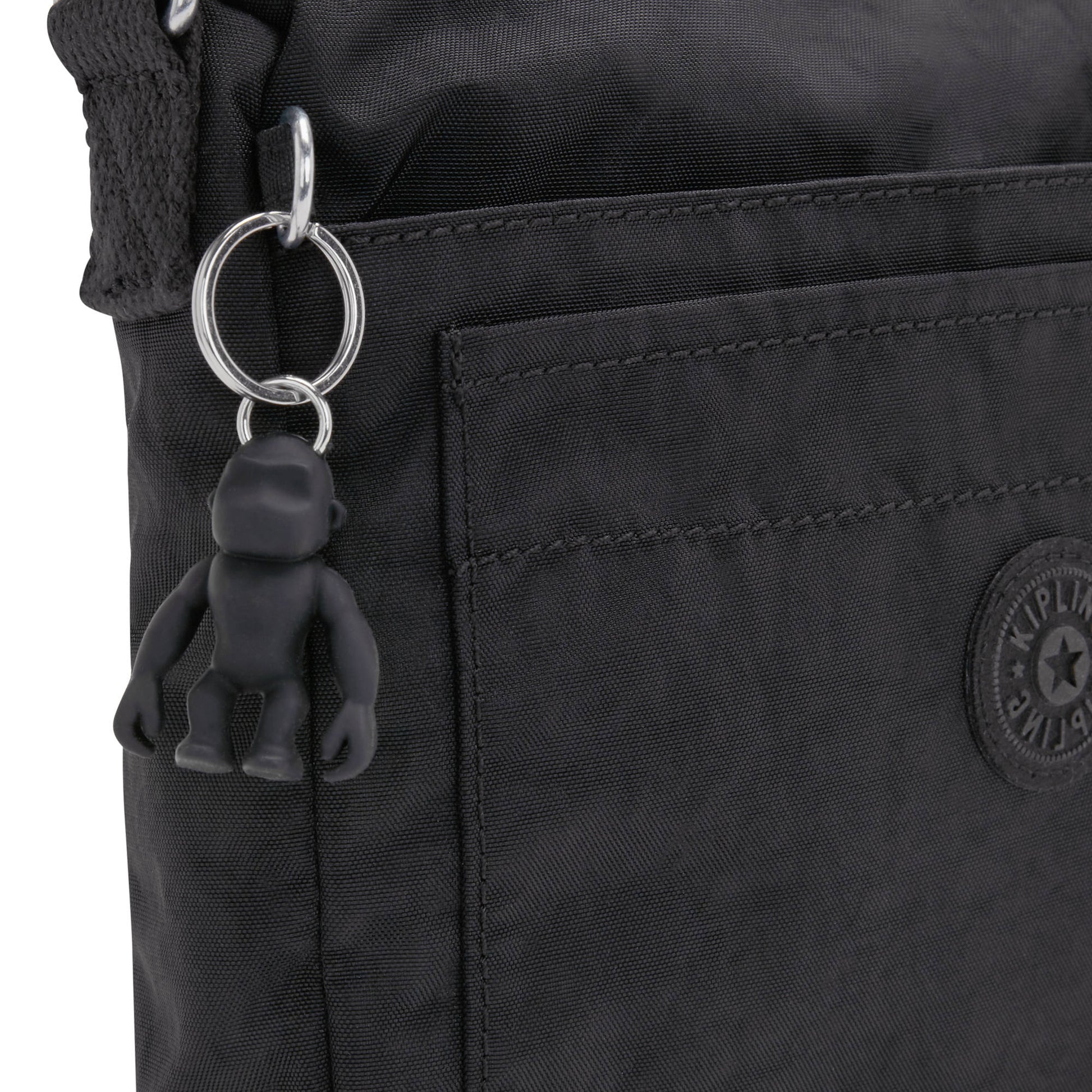 Kipling Cross-Body Bag Black Noir Kipling Sebastian Crossbody Bag - Black Noir