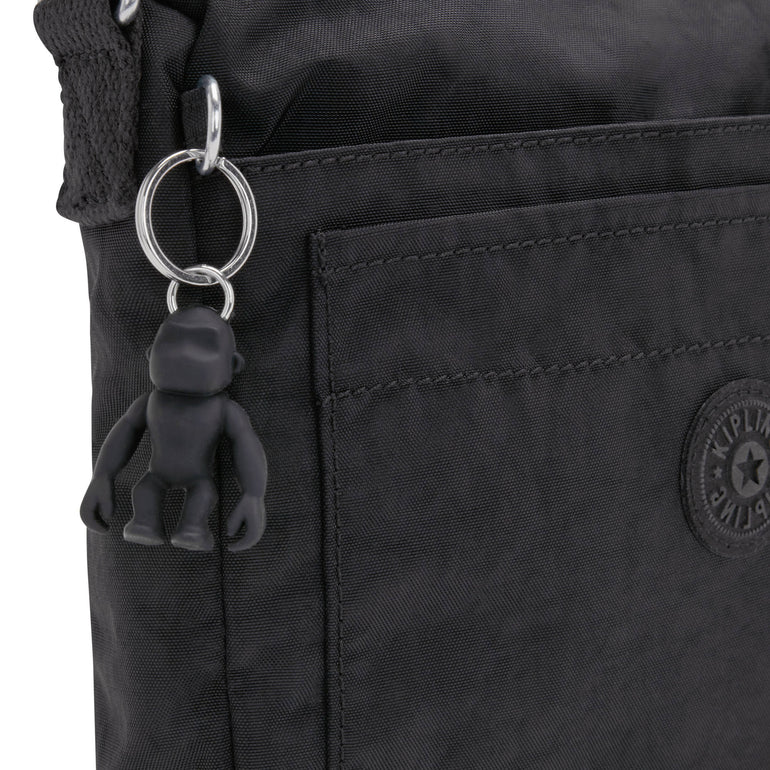 Kipling Cross-Body Bag Black Noir Kipling Sebastian Crossbody Bag - Black Noir
