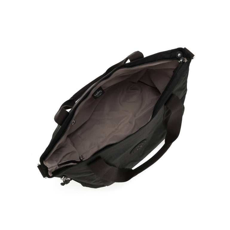 Kipling Tote Bag Black Noir Kipling Asseni Tote Bag - Black Noir