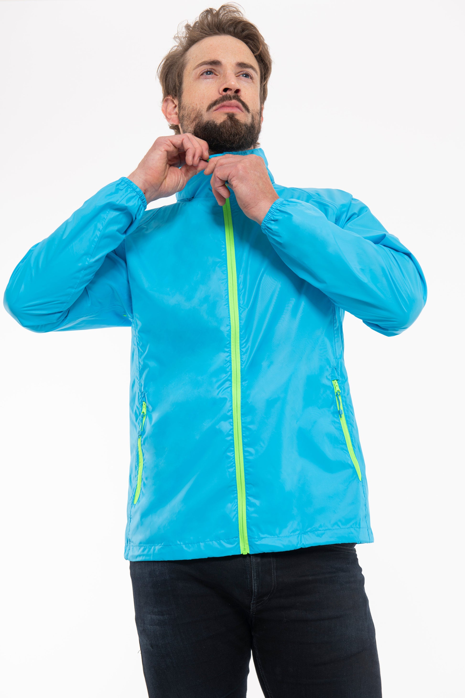 Mac In A Sac Apparel Mac In A Sac NEON 2 Jacket - Neon Blue