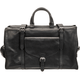 Mancini Duffles Black Mancini BUFFALO Dowel Rod Carry-on Duffle Bag
