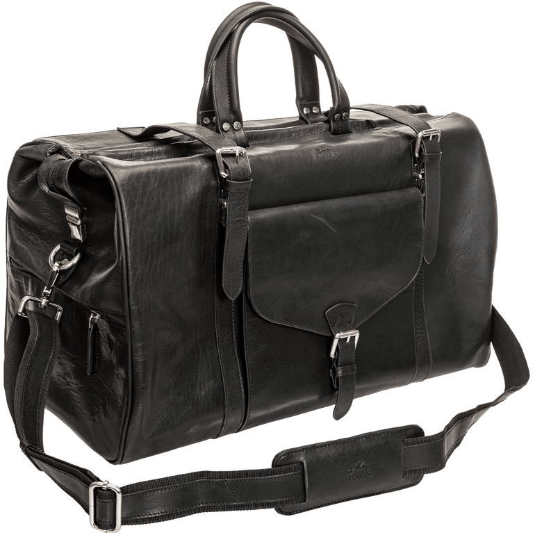 Mancini Duffles Mancini BUFFALO Dowel Rod Carry-on Duffle Bag