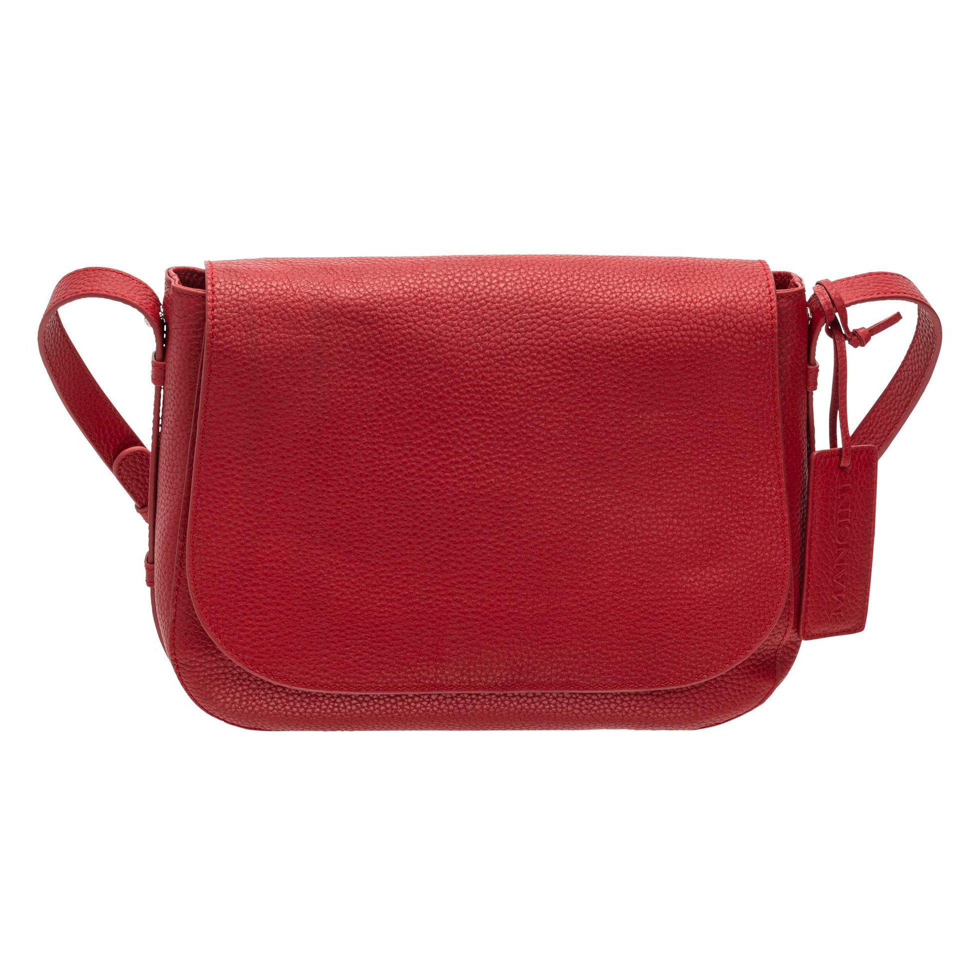 Mancini Handbags Mancini Pebbled Amy Leather Crossbody bag