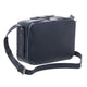 Mancini Handbags Navy Mancini Pebbled Rachel Camera Style Leather Crossbody Bag