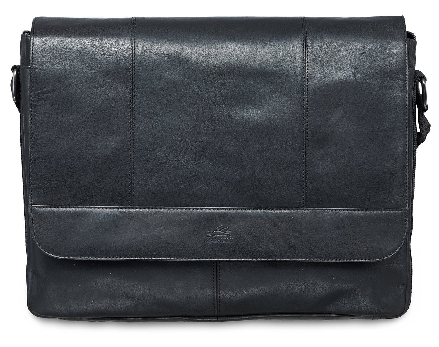 Mancini Messenger Black Mancini BUFFALO Messenger Bag for 15'' Laptop / Tablet