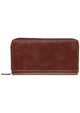 Mancini Passport Case Brown Mancini CASABLANCA RFID Secure Deluxe Passport / Travel Organizer