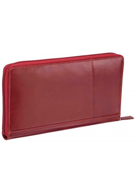 Mancini Passport Case Mancini CASABLANCA RFID Secure Deluxe Passport / Travel Organizer