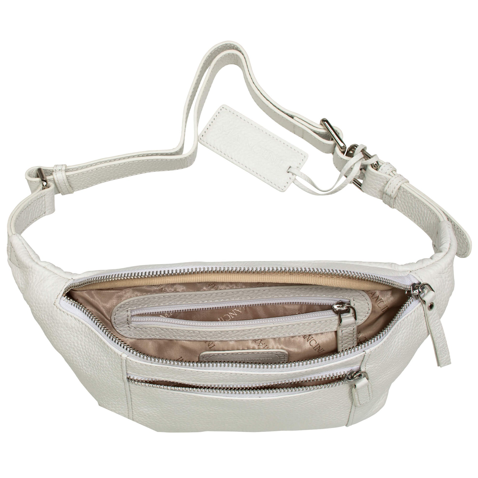 Mancini Waist pouch Mancini Pebbled Waist Bag