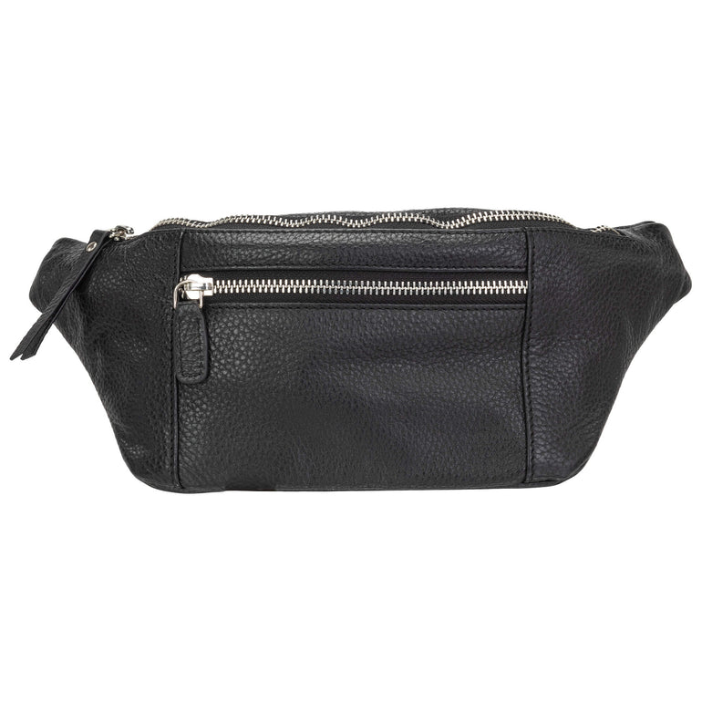 Mancini Waist pouch Mancini Pebbled Waist Bag