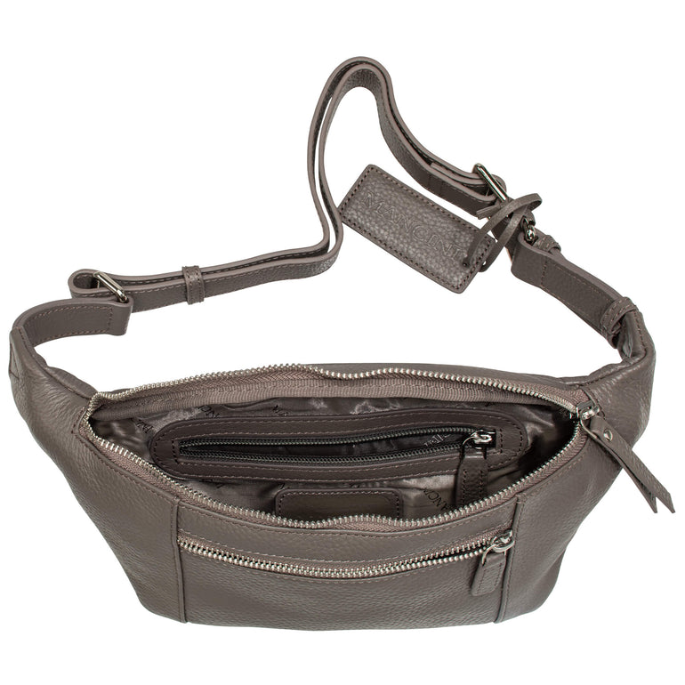 Mancini Waist pouch Mancini Pebbled Waist Bag
