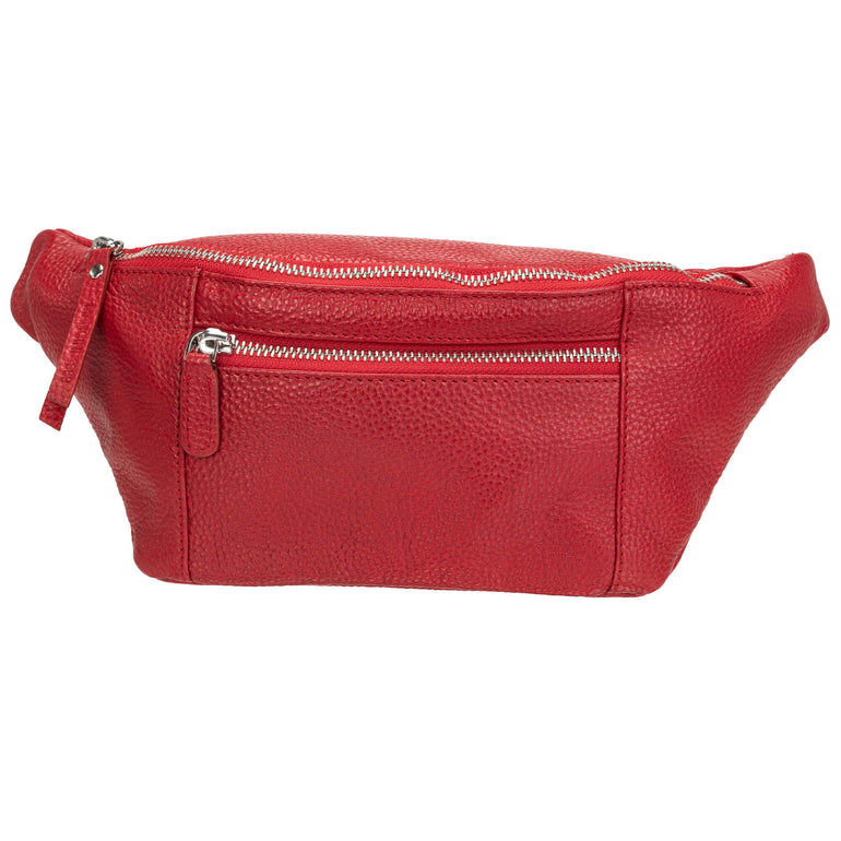 Mancini Waist pouch Mancini Pebbled Waist Bag