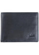 Mancini Wallets Black Mancini BELLAGIO Center Wing RFID Wallet With Coin Pocket