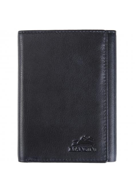 Mancini Wallets Black Mancini BELLAGIO Trifold RFID Wallet