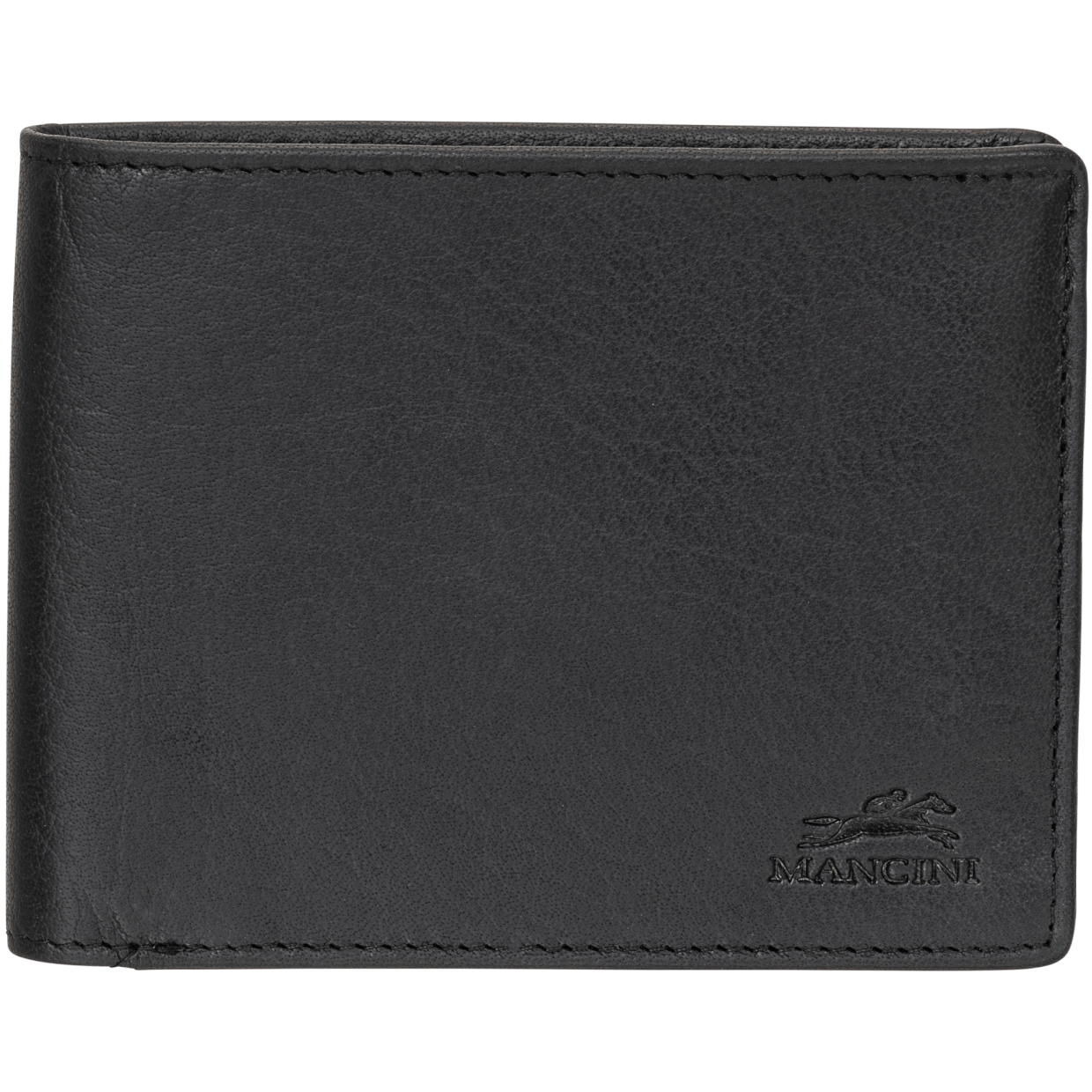 Mancini Wallets Black Mancini BUFFALO RFID Secure Billfold