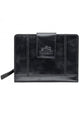 Mancini Wallets Black Mancini CASABLANCA Ladies' RFID Secure Medium Clutch Wallet