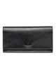 Mancini Wallets Black Mancini EQUESTRIAN-2 Ladies' RFID Secure Trifold Checkbook Wallet