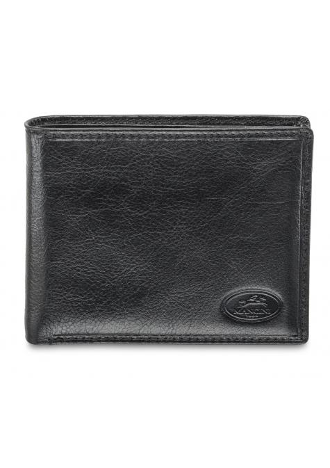 Mancini Wallets Black Mancini EQUESTRIAN-2 Men`s RFID Secure Billfold with Removable Passcase