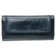 Mancini Wallets Blue Mancini South Beach RFID Secure Trifold Wallet