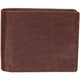 Mancini Wallets Brown Mancini BUFFALO RFID Secure Left Wing Billfold