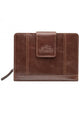 Mancini Wallets Brown Mancini CASABLANCA Ladies' RFID Secure Medium Clutch Wallet