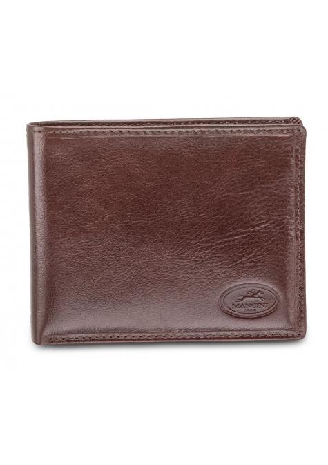Mancini Wallets Brown Mancini EQUESTRIAN-2 Men`s RFID Secure Billfold with Removable Passcase