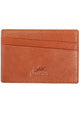 Mancini Wallets Cognac Mancini BELLAGIO Slim RFID Card Case