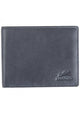 Mancini Wallets Grey Mancini BELLAGIO Center Wing RFID Billfold