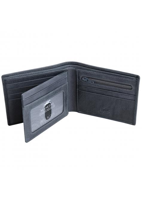 Mancini Wallets Mancini BELLAGIO Center Wing RFID Wallet With Coin Pocket