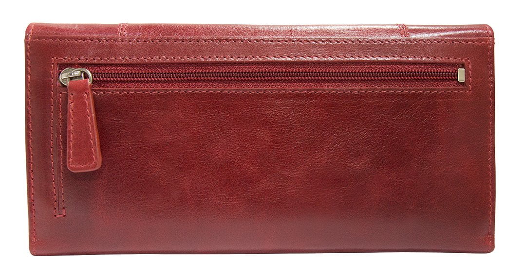 Mancini Wallets Mancini CASABLANCA Ladies' RFID Secure Trifold Wallet