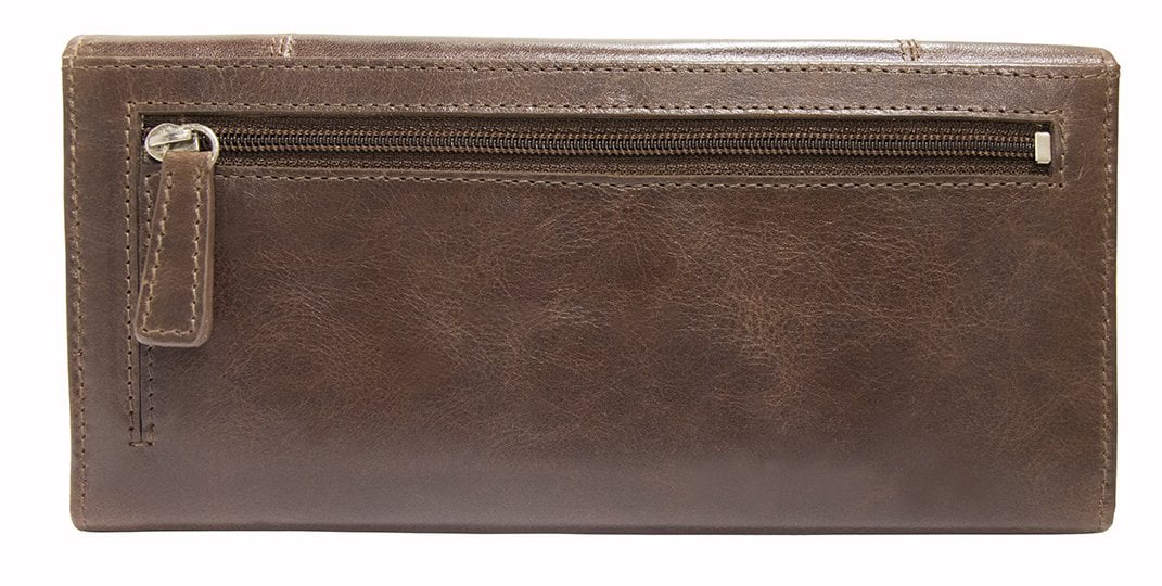 Mancini Wallets Mancini CASABLANCA Ladies' RFID Secure Trifold Wallet